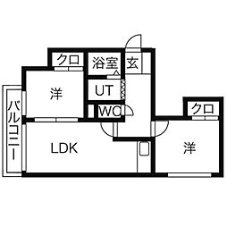 グリーンパーク旭25 4階