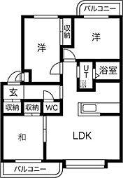 プレステージコート 2階
