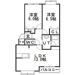 クリスタルリバー参番館 3階