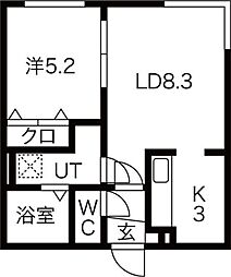クリスタル・セレニティ 3階