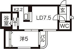 エルミタージュ 2階/-