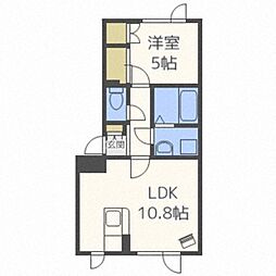 グランチェスタG5 1LDKの間取図画像