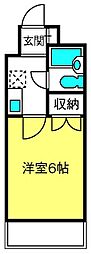 エミネントプラザ 1Kの間取図画像