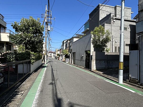 現地前面道路