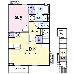 クレメント杜の丘 2階/-
