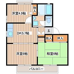 カンターヴィレIII 1階/-