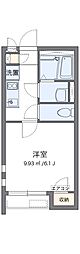 クレイノ木ノ下 1Kの間取図画像