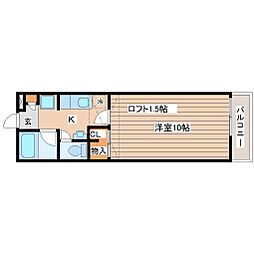 フェアリーS 1Kの間取図画像