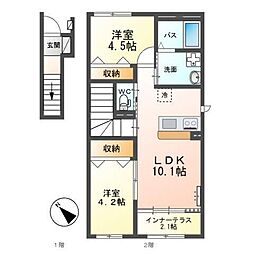 グランデージ桜 2階