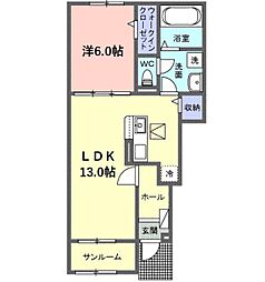 サニーセトル拾弐号館 1階