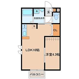 アスコット八木山弥生町 1階