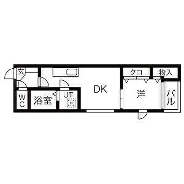 愛知県名古屋市北区大曽根４丁目(賃貸アパート1LDK・3階・28.98㎡)の写真 その2