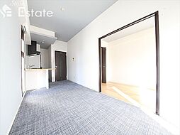 名古屋市営東山線 新栄町駅 徒歩10分の賃貸マンション 5階1LDKのリビング/ダイニング