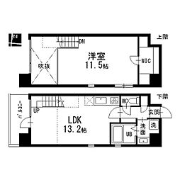 丸の内スクエア 7階1LDKの間取り