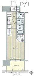 パルティール黒川本通り 1Kの間取図画像