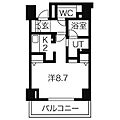 CASSIA車道13階8.0万円