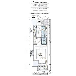 エステムコート名古屋今池アーバンゲート 1Kの間取図画像