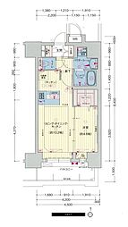 プレサンス錦通THE葵 1LDKの間取図画像