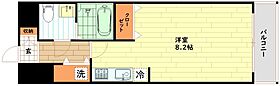 大阪府大阪市浪速区幸町3丁目（賃貸マンション1K・11階・23.10㎡） その2