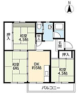 4階 / 3DK / 47.99㎡