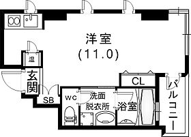 KAISEI神戸北野町 203 ｜ 兵庫県神戸市中央区北野町2丁目9-21（賃貸マンション1K・2階・33.63㎡） その2