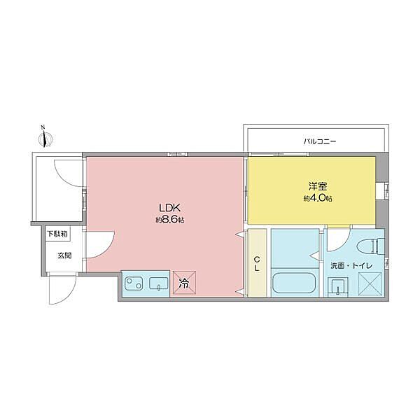 同じ建物の物件間取り写真 - ID:223032408793