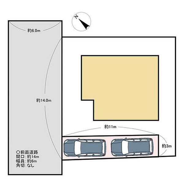 【区画図】区画図の様子。アクアラインやゴルフ場など、お車を使うことも頻繁にある場所かと思います。駐車場を拡張することで、そんな毎日のお車の入出庫のストレスを少しでも減らせるように、拡張工事を行いまし…