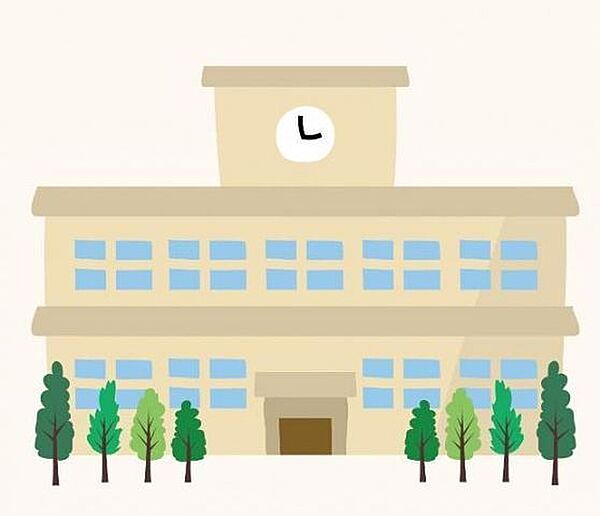 【周辺環境】木更津市立波岡中学校まで約510mです。徒歩でおおよそ7分ほどです。大きく明るい通りが通学路となるため、部活で帰りが遅くなってもこの距離なら安心ですよね。