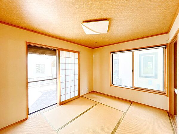 【期間限定現況販売中8/16まで】1階和室の様子。