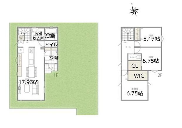 全居室収納付きで便利です。