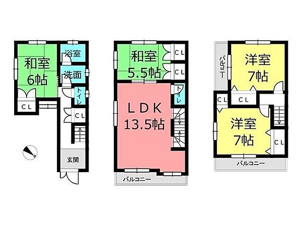 間取り：327002795564