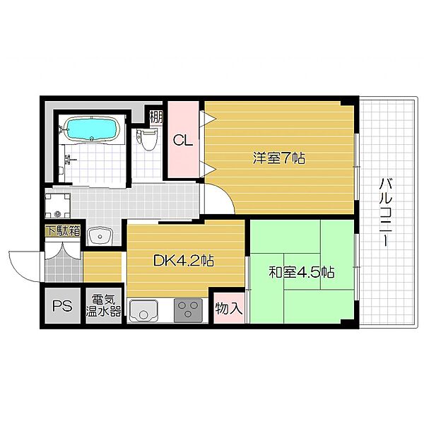 同じ建物の物件間取り写真 - ID:227080319130