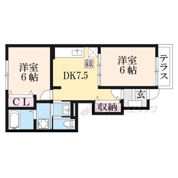 同じ建物の物件間取り写真 - ID:226064658064