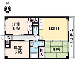 イーハトーブ俣野 3LDKの間取図画像