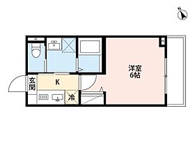 ELM VISTA A  ｜ 千葉県松戸市北松戸1丁目（賃貸アパート1K・2階・20.22㎡） その2