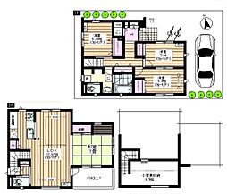 西武池袋線 桜台駅 徒歩14分の賃貸一戸建て 1階4LDKの間取り