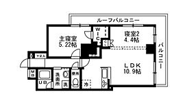 JR山手線 大塚駅 徒歩5分の賃貸マンション 11階2LDKの間取り