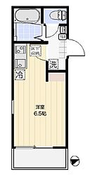 西武有楽町線 練馬駅 徒歩9分の賃貸アパート 1階ワンルームの間取り