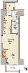 クレストコート大塚 1LDKの間取図画像