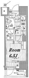 メイクスデザイン池袋 1Kの間取図画像