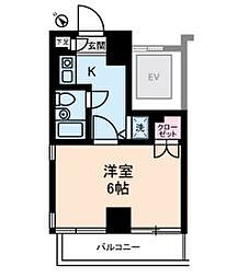 ダイホープラザ大塚2 1Kの間取図画像