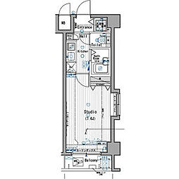 ガーラ落合南長崎 1Kの間取図画像