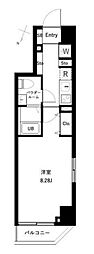 アーバンパーク要町 1Kの間取図画像
