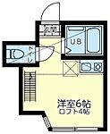 横浜市鶴見区岸谷1丁目 2階建 築6年のイメージ