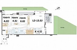 間取図画像 3LDK