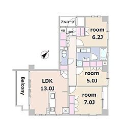 間取図画像 3SLDK