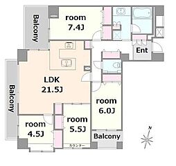 間取図画像 4LDK