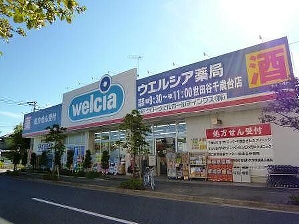 ウエルシア薬局世田谷千歳台店 500m