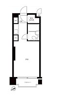 朝日虎ノ門マンション  ｜ 東京都港区虎ノ門３丁目（賃貸マンション1R・6階・17.22㎡） その2