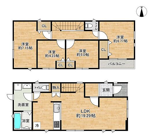 間取り 福岡市早良区田村7丁目